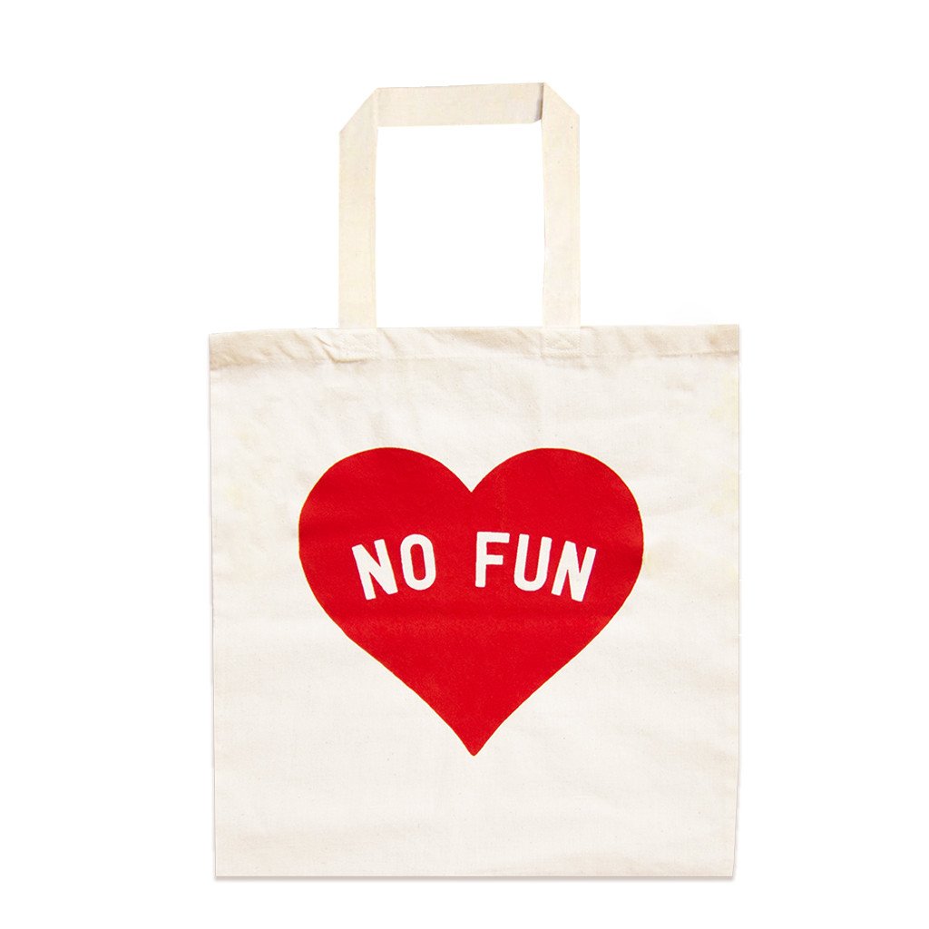"Heart" Tote Bag - No Fun®