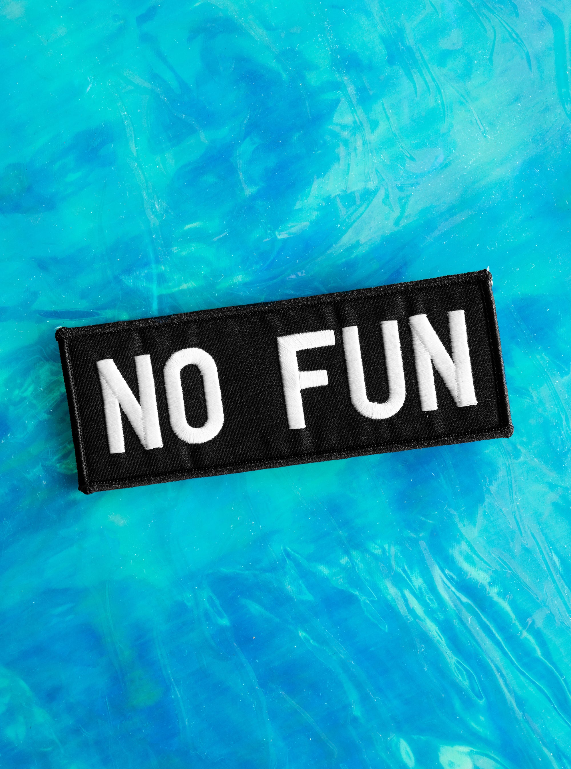 "No Fun®" Classic Patch