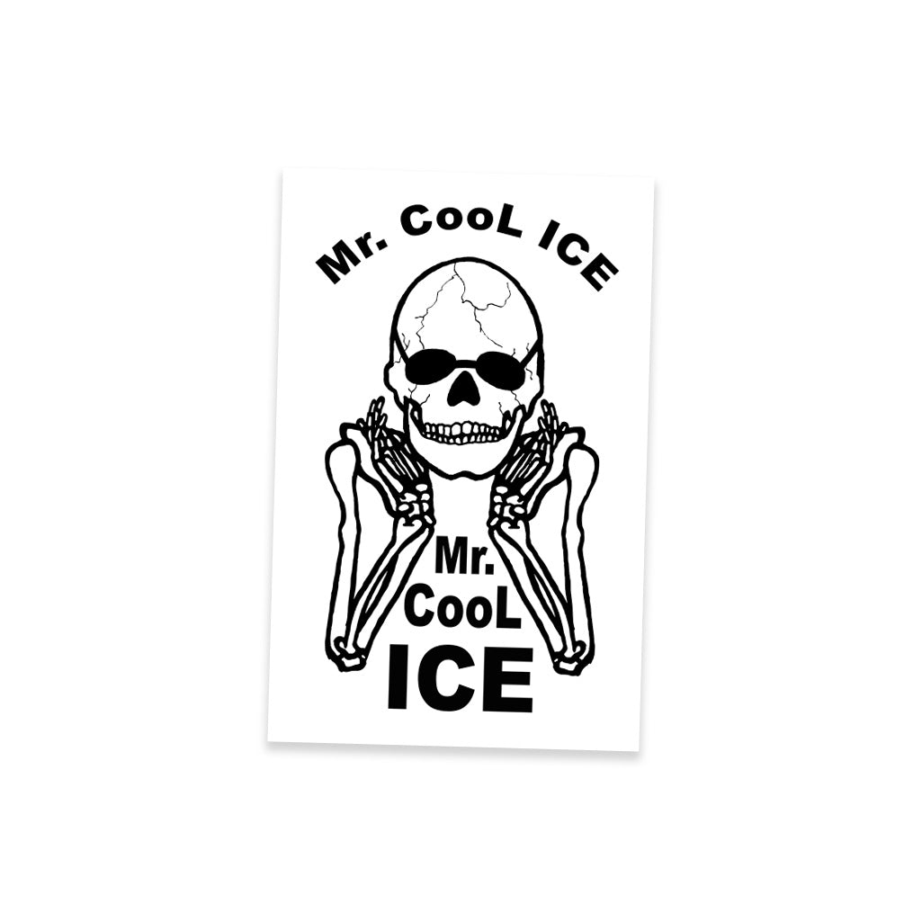 "Mr. Cool Ice" Bumper Sticker