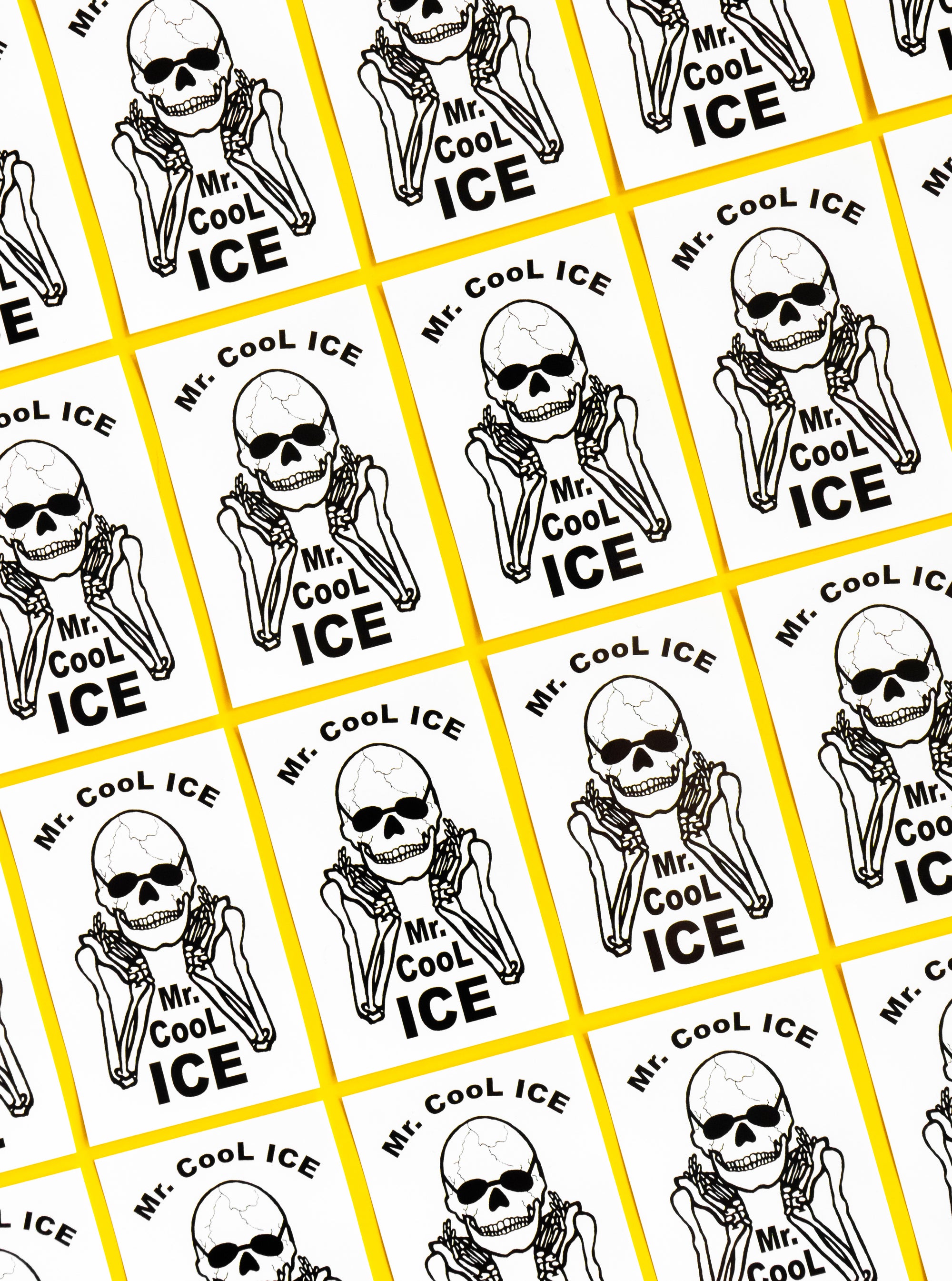 "Mr. Cool Ice" Bumper Sticker