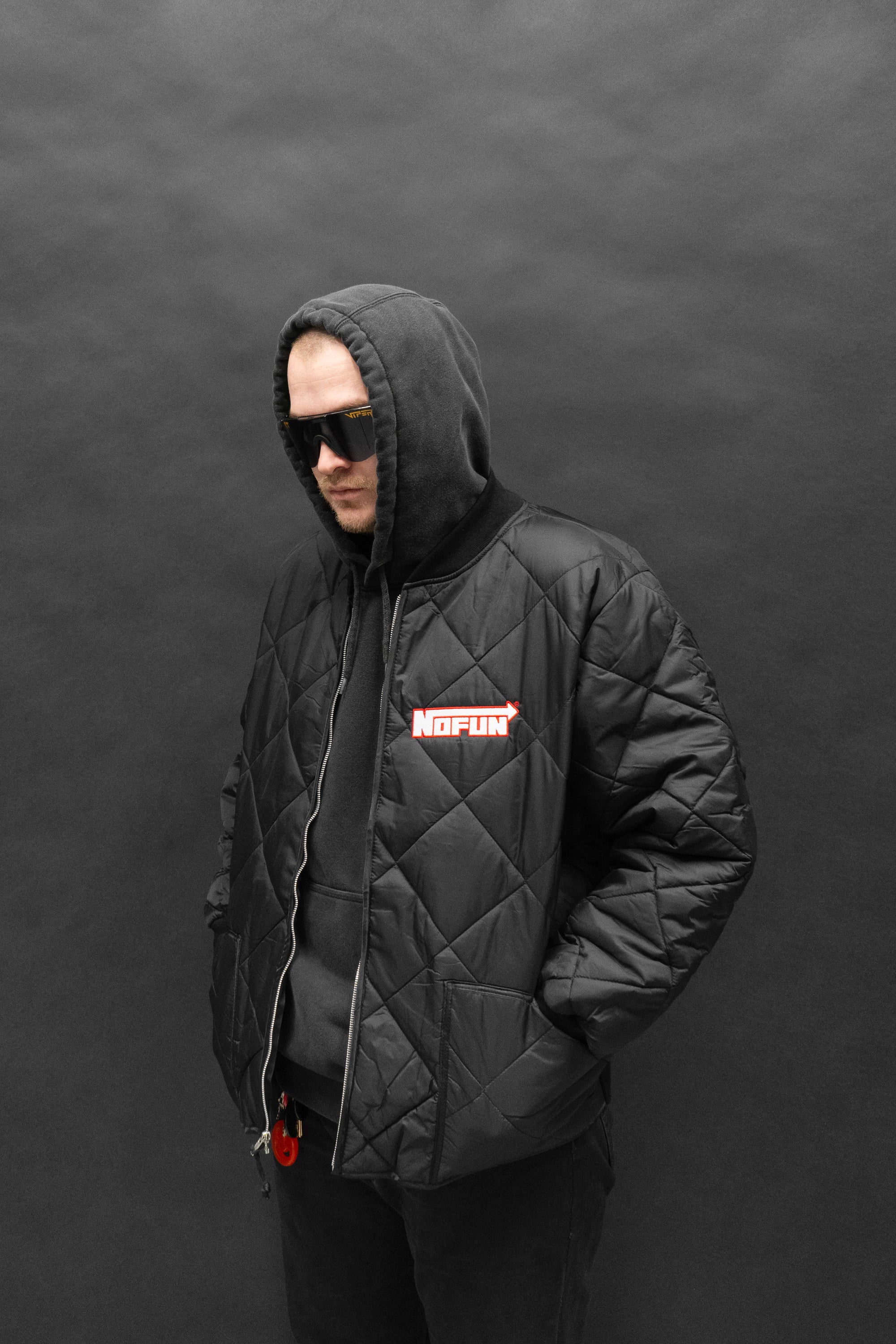 "Speed Boost" Quilted Jacket