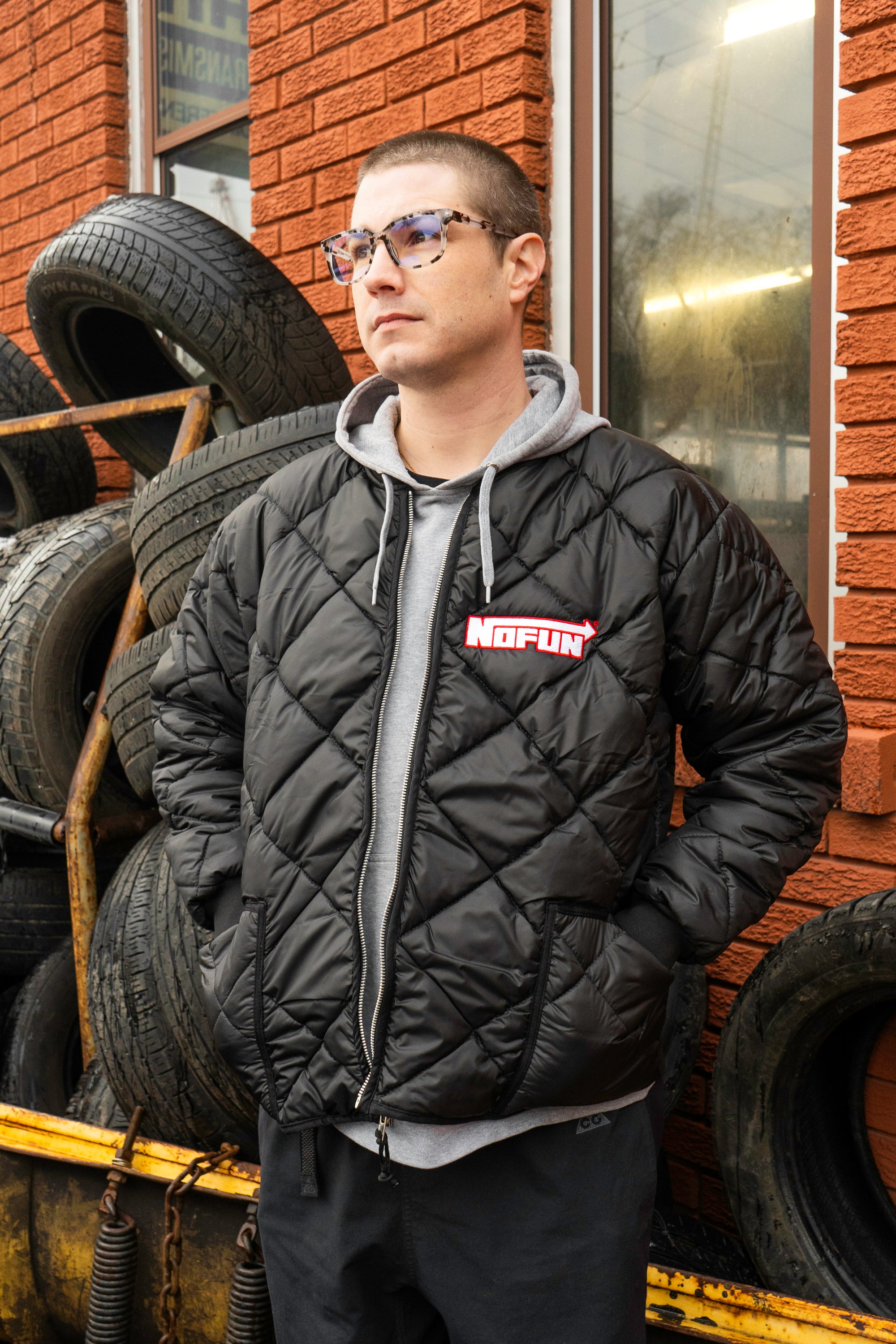 "Speed Boost" Quilted Jacket