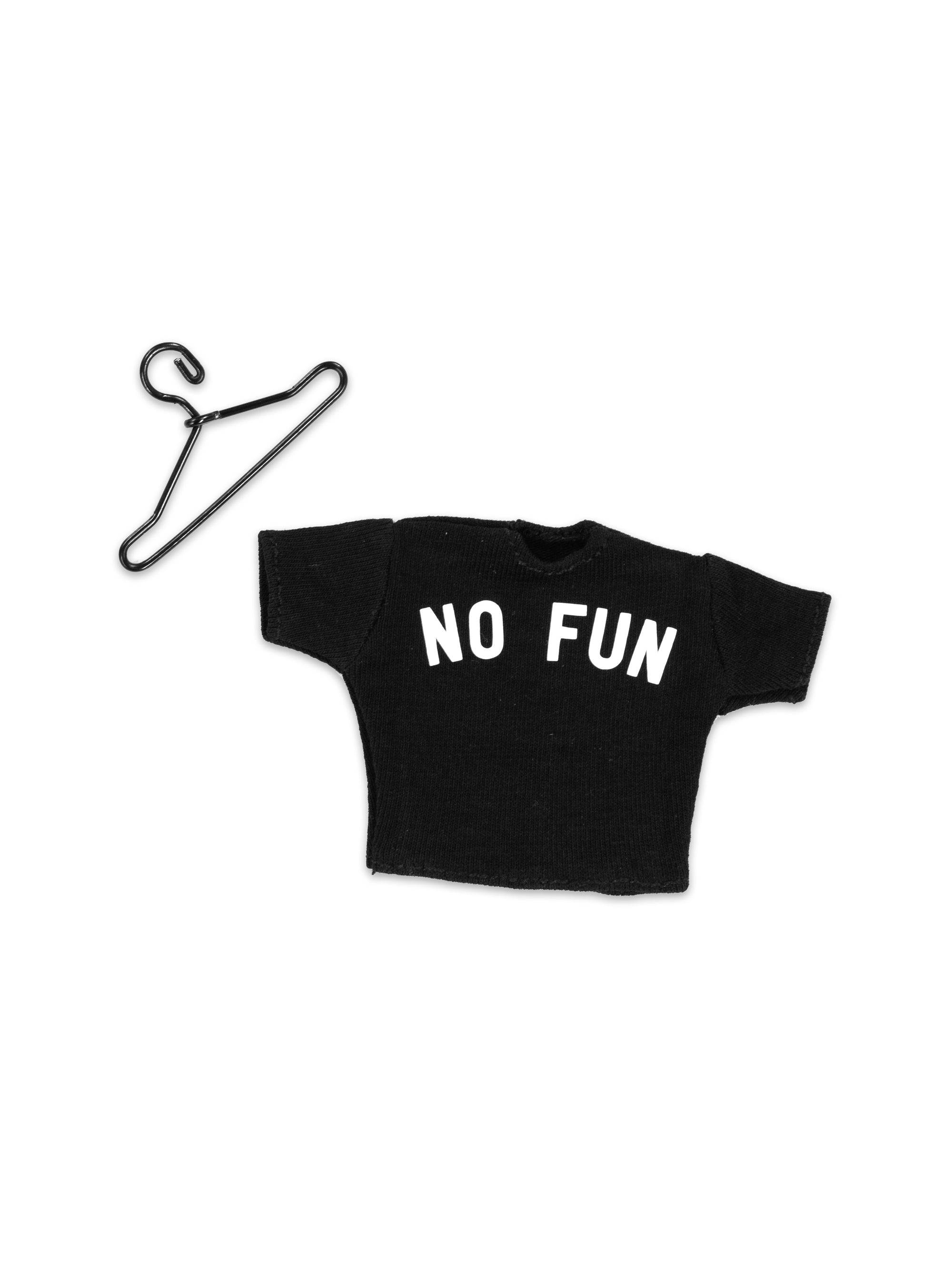 1/12 Scale Miniature "No Fun®" T-Shirt