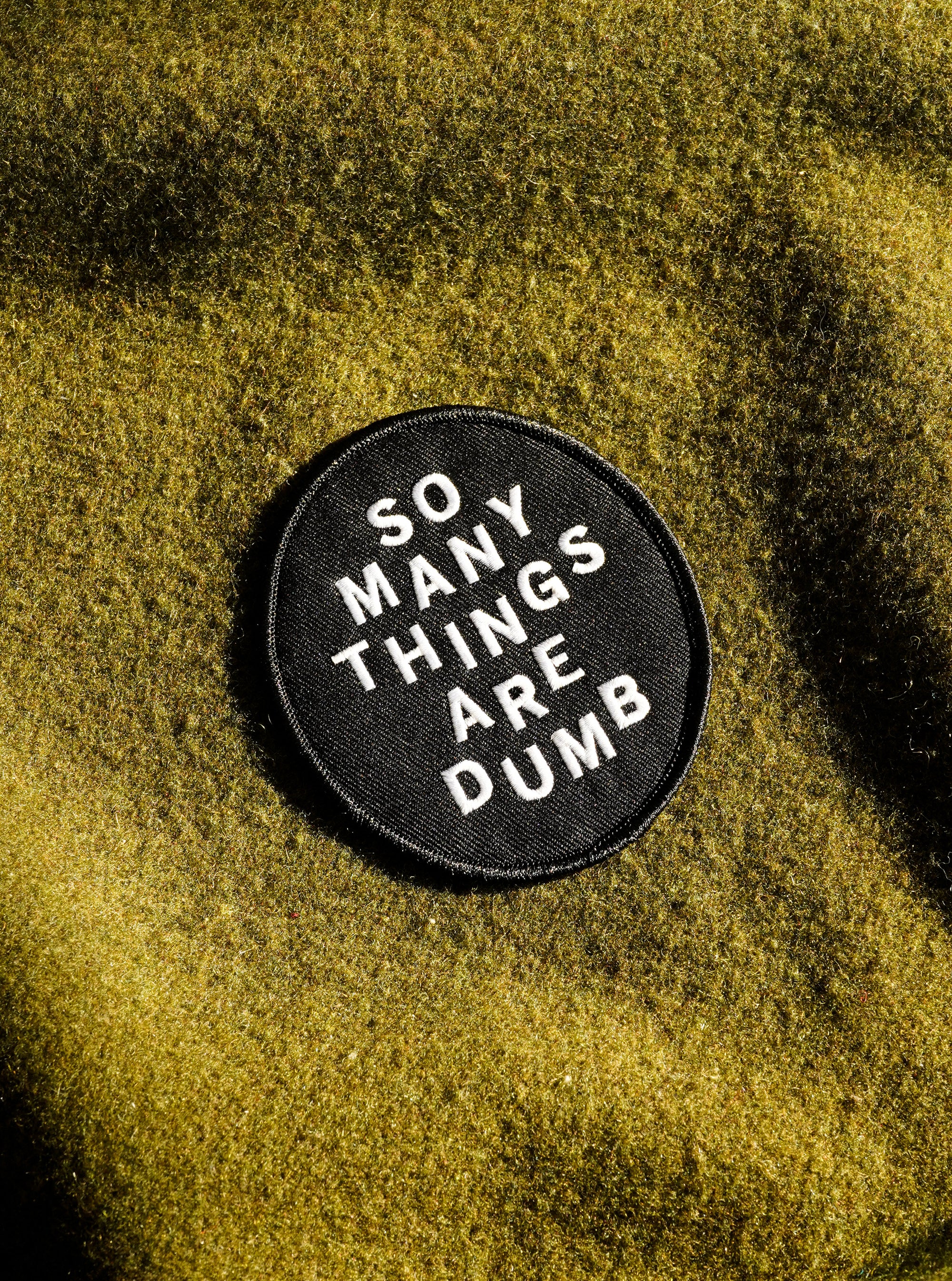 "So Many Things Are Dumb" Patch