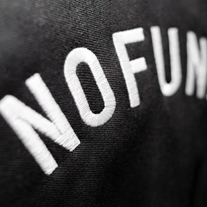 "Nofunland" Embroidered Crewneck - No Fun®