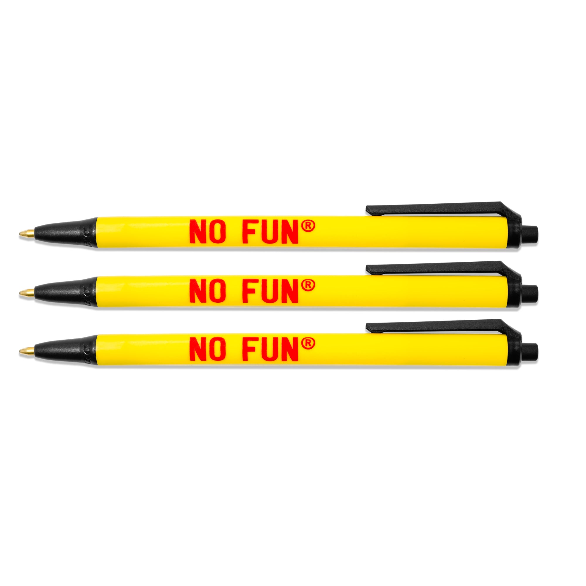 No Fun® Bic® Clic Stic® Pens