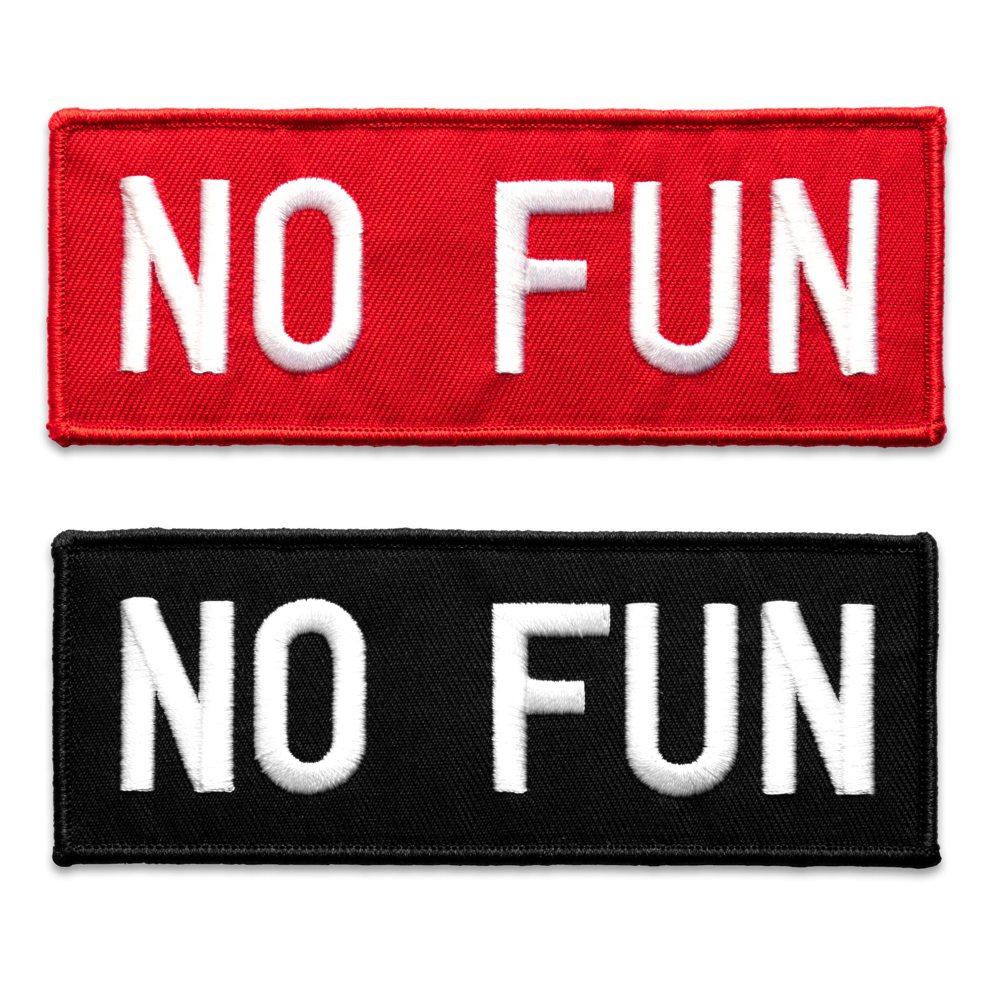 "No Fun®" Classic Patch