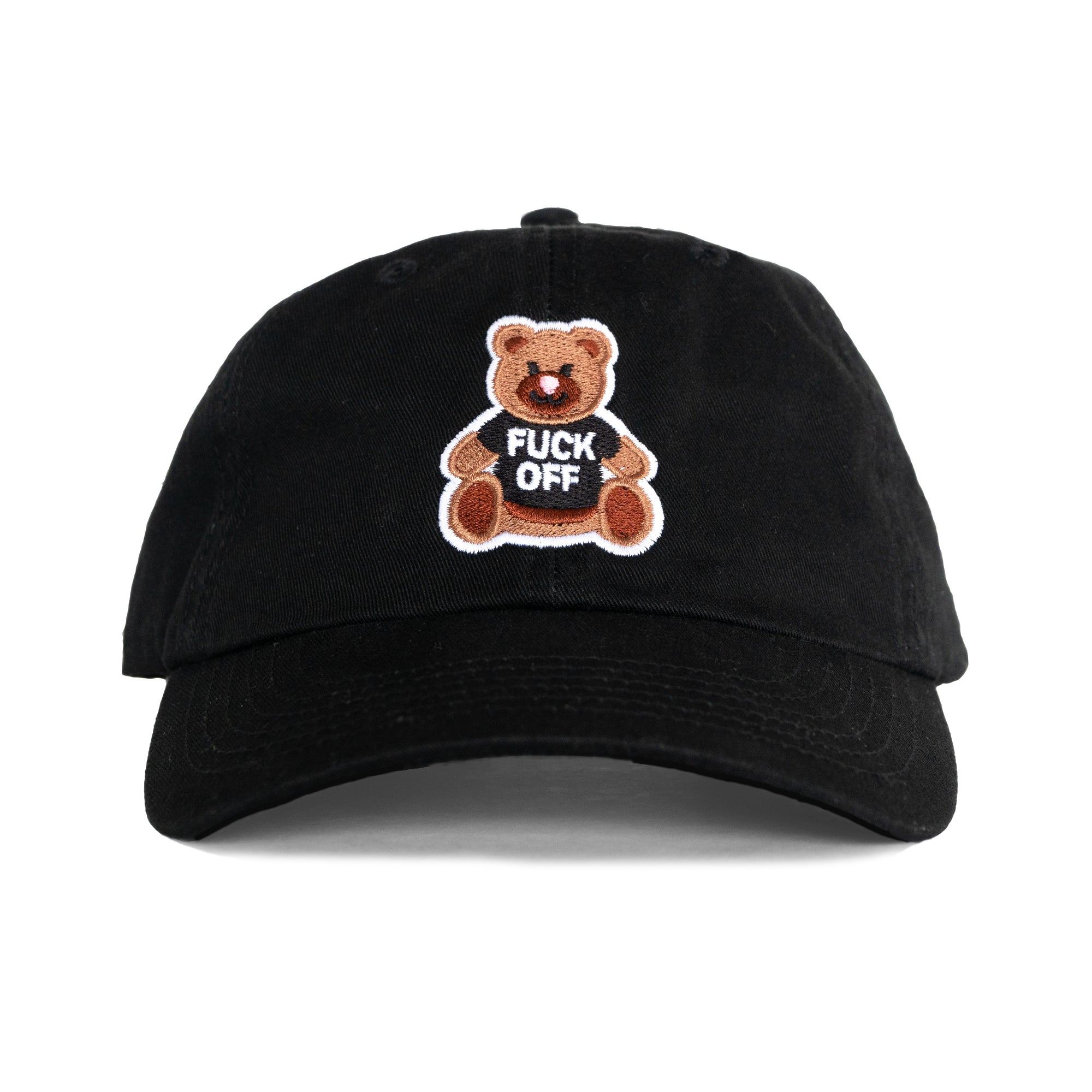 "Friendly" Bear Hat - Black