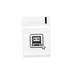 2" x 2" resealable food-safe poly-bags. Designed in Toronto, perfect for an SD card or other tiny items of high value.