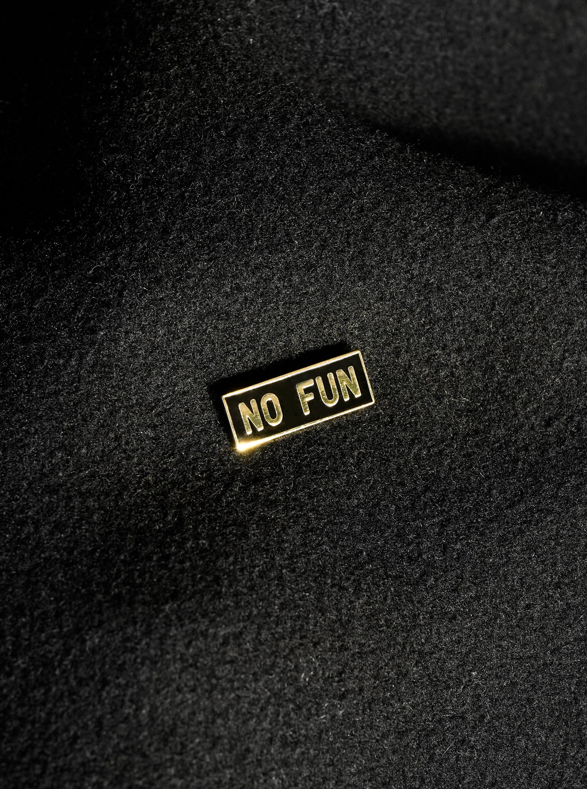 "No Fun®" Logo Lapel Pin