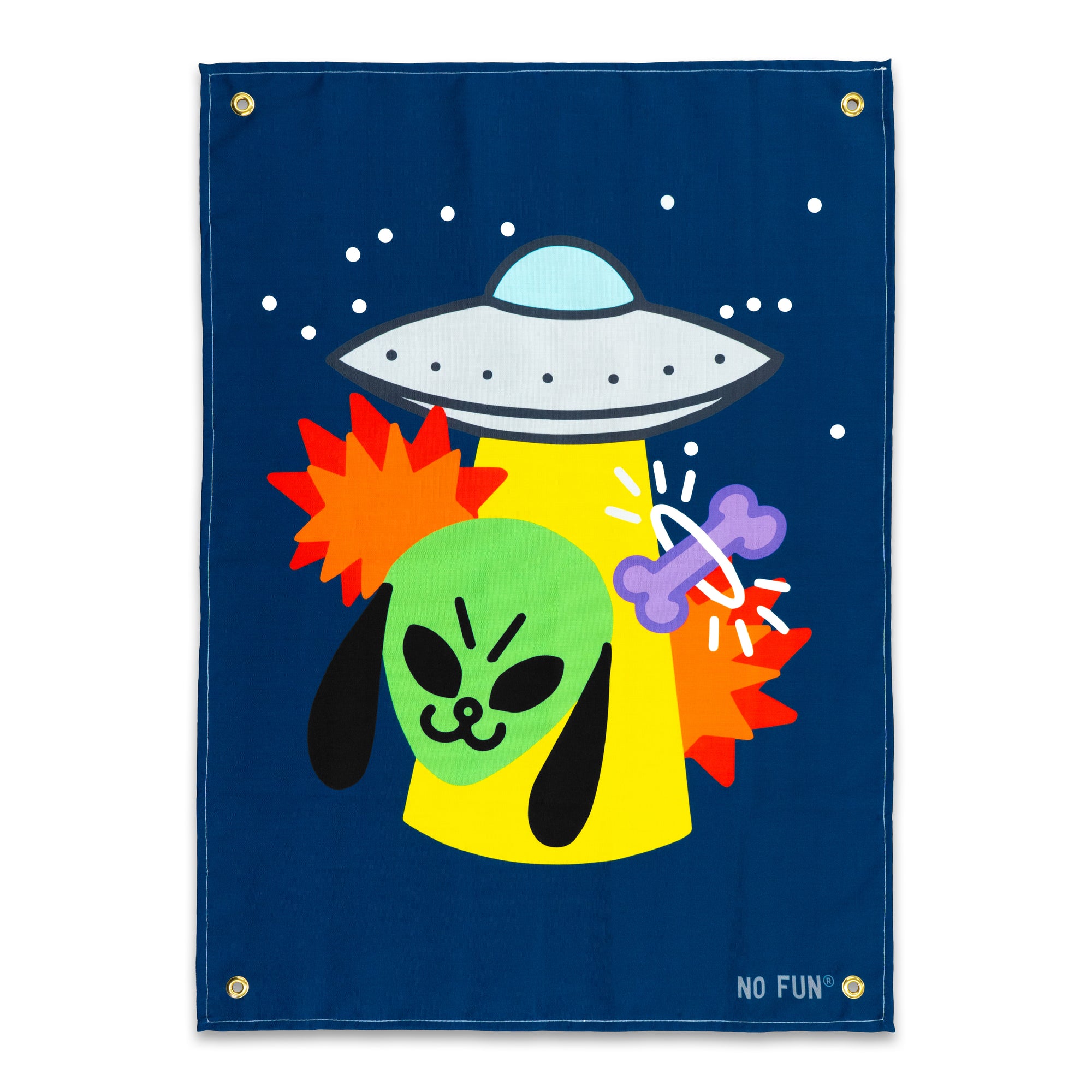"Space Dog" Wall Tapestry
