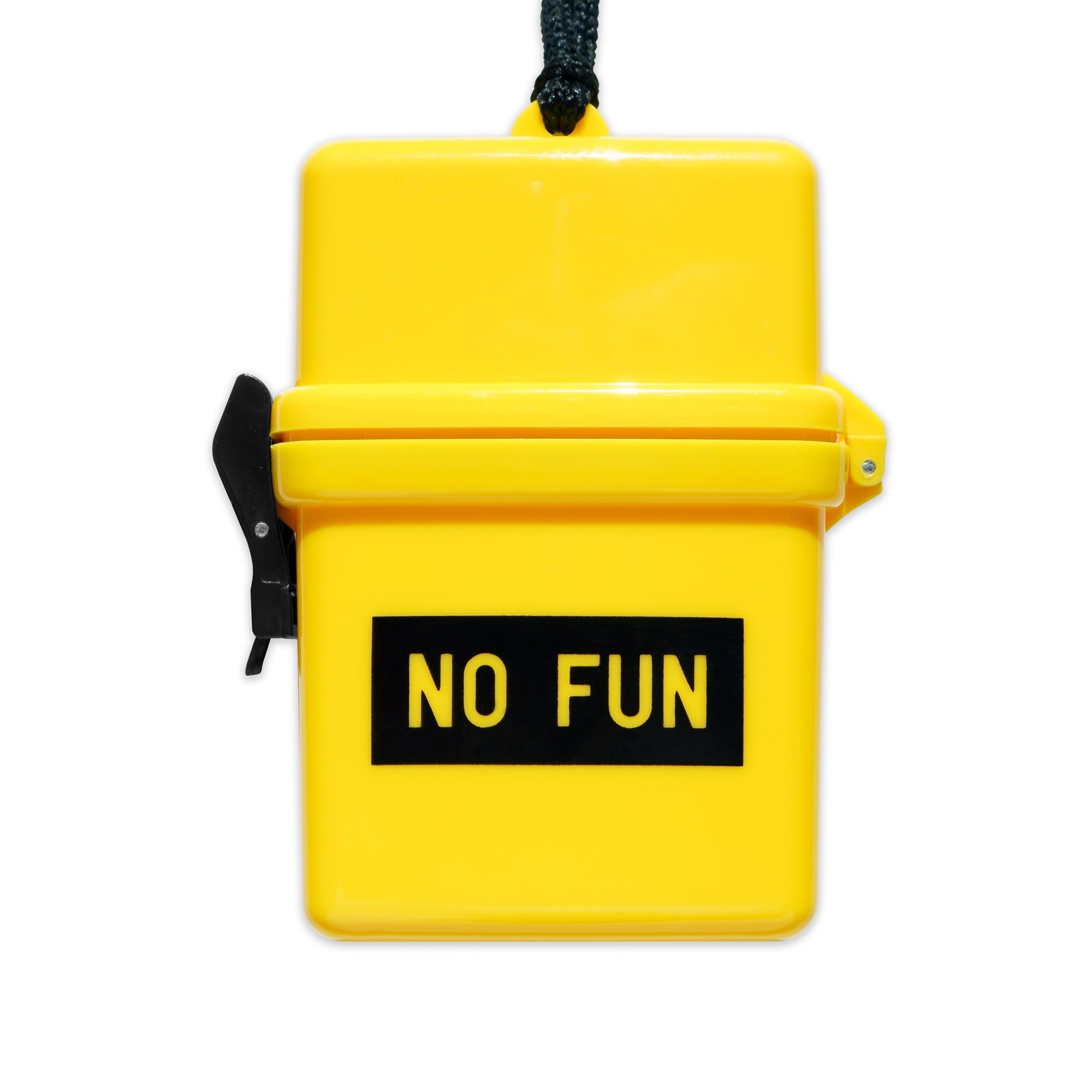 No Fun Press - Signature Waterproof Container - Yellow